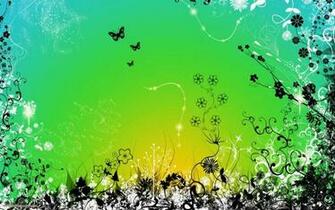 Green Vector Design Desktop Wallpaper HD