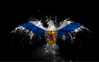 Ns Flag From New Scotland That Help
