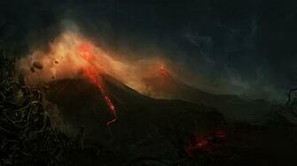 Volcano HD Wallpaper