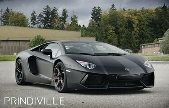 Luxury Lamborghini Cars Aventador Black