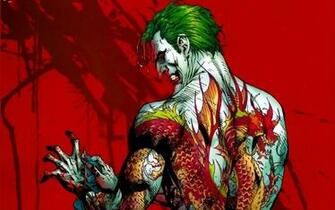 Dc Comics Batman The Joker Cartoonish Wallpaper