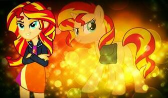 Sunset Shimmer Wallpaper By Dablackphoenix