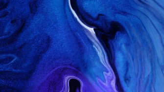 Navy Blue Art Wallpaper