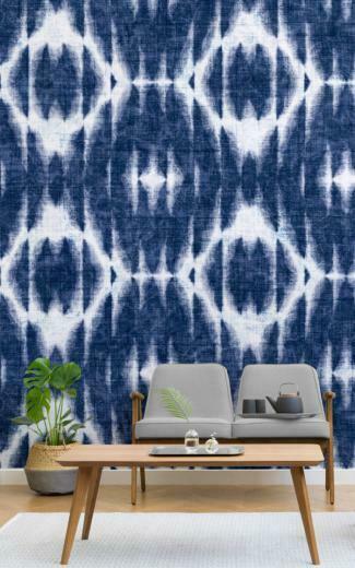 Shibori Wallpaper To Create A Japanese Inspired Space Murals