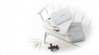Sony Vaio Milky White Wallpaper MixHD