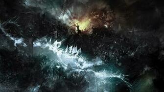 Fantasy Battle HD Wallpaper Jpg
