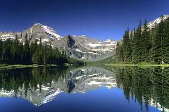 Lake Josephine Mt Gould Glacier National Park Montana