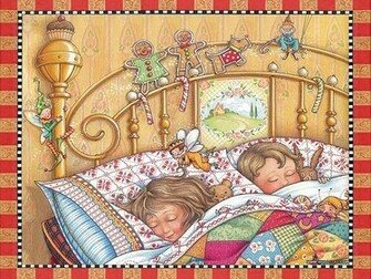 Wallpaper Of Christmas Story Book The Night Before Mary