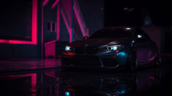 Bmw M2 Nfs Raining 4k Laptop Full HD 1080p Wallpaper