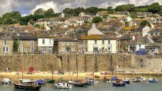 Wallpaper United Kingdom Mousehole Cornwall Street Coast