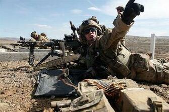 75th Ranger Regiment Wallpaper Machine Gun Team