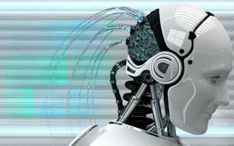 Windows Background Surface Robot Wallpaper X