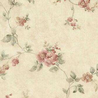 Decowunder Wallpaper Country House Vintage Rose To
