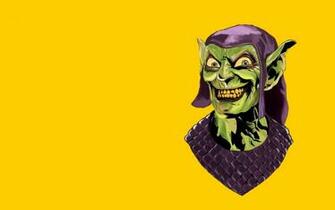 Green Goblin Orange Background Smile Villain Spider Man