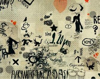 Writing Wallpaper Monsieur Didot Life Collection By