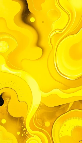 Yellow Abstract Wallpaper Background