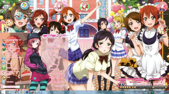 Kawaii Theme Windows Love Live School Idol Project