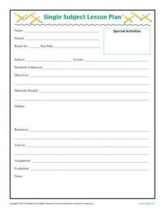 Literacy Lesson Plan Template Pc Android iPhone And iPad Wallpaper