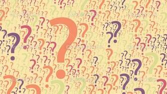 Colorful Question Marks Background
