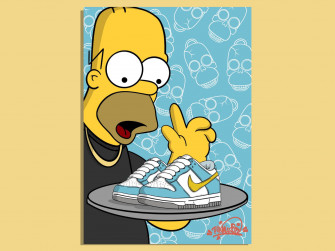Nike Dunk Low Next Nature Homer Simpson By Trill Maison On Dribbble
