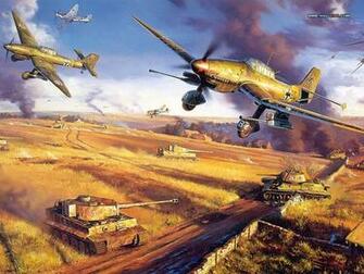 Airplane Combat Wallcoo Com Jpg