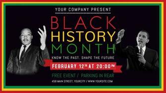 New Design Ideas For Promoting Your Black History Month Event