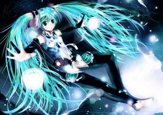 Anime Hatsune Miku Computer Wallpaper Desktop Background