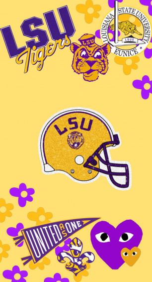 En Sie Kostenlose Lsu iPhone Wallpaper