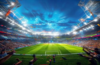 HD Soccer Stadium Wallpaper