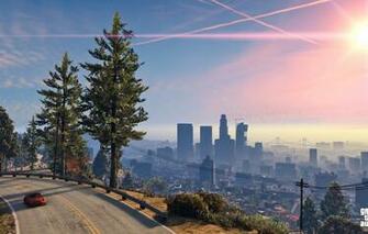 Wallpaper The City Rockstar Grand Theft Auto V Los Santos Gta