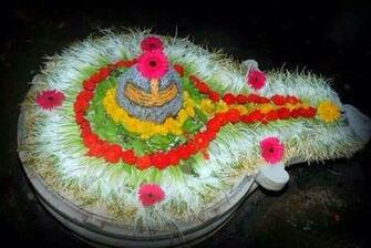 Shivling With Snake Wallpaper