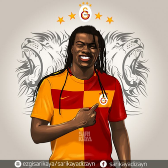 Bafetimbi Gomis Galatasaray By Ezgisarikaya16