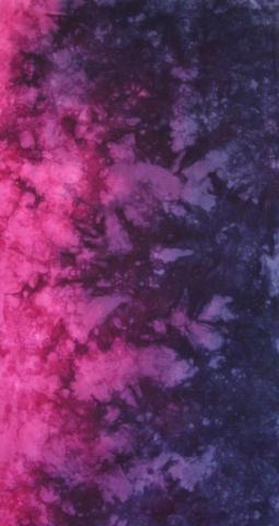 Hand Dyed Gradient In A Blend Of Fuchsia Purple And Blue