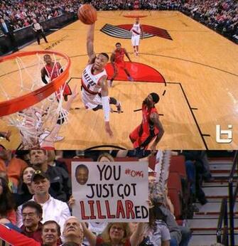 Damian Lillard Dunk Wallpaper Last Night Showed Of