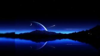 Blue Sky Shooting Star HD Wallpaper