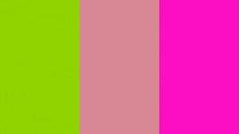 Sheen Green Shimmering Blush And Shocking Pink Three Color Background