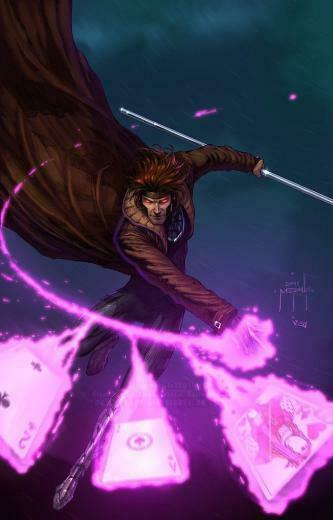 Gambit Color By Vest X Men Marvel Comics