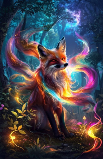 Nine Tails HD Wallpaper