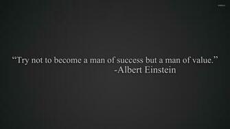 Try To Become A Man Of Value Wallpaper Quote