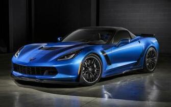 Wallpaper Of Blue Car Corvette Chevrolet Z06 Sport