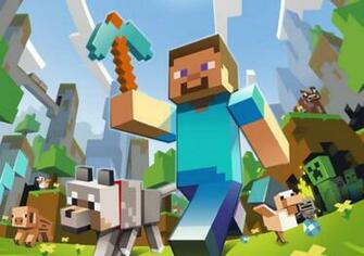 Minecraft Ps3 Edition Video Game Wallpaper Of