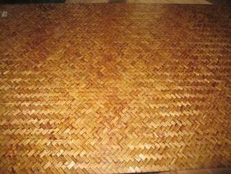 Woven Bamboo Wallpaper Natural Tropical Decorative At