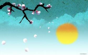 Wallpaper Painting Chinese Art Background