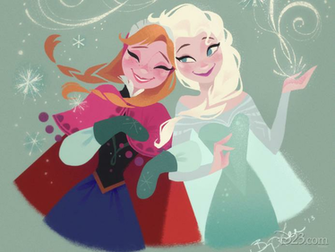 Anna And Elsa Wallpaper Png