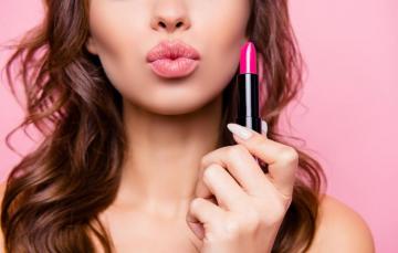 Wallpaper Lips Nails Makeup Lipstick Image For Desktop