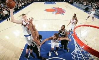 Kristaps Porzingis Dunk