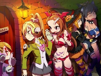 Anime Cartoons Comics Halloween Wallpaper Collection Full