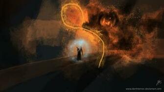 Gandalf Vs Balrog By Darthtemoc