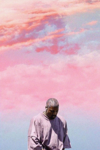 Kanye West Candy Floss Sky Poster Wallpaper Rapper