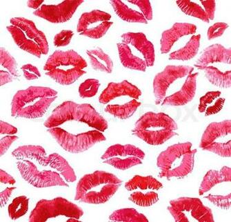 Lipstick Kiss Wallpaper